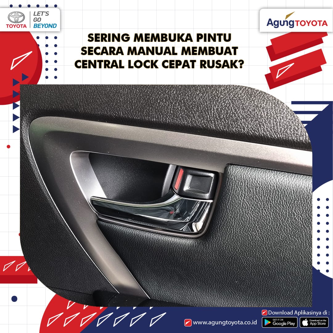 Central lock di buka manual 2